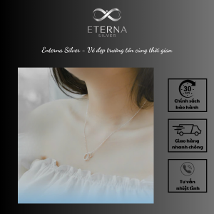 Dây chuyền bạc Eterna Silver lồng 2