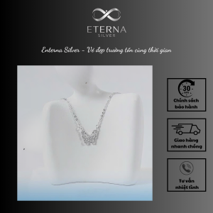 day-chuyen-bac-eterna- silver-hinh-buom