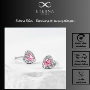 Đôi Khuyên tai hình trái tim