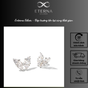 khuyên tai " Nữ Xinh " Tiệm bạc EternaSilver