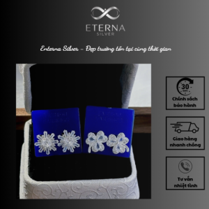 Đôi khuyên tai " Nàng Thơ " EternaSiler