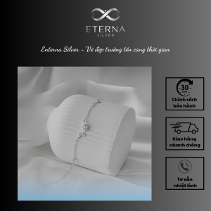 Lắc tay bạc Hoa Tulip Eterna Silver – Vẻ đẹp trường tồn cùng thời gian